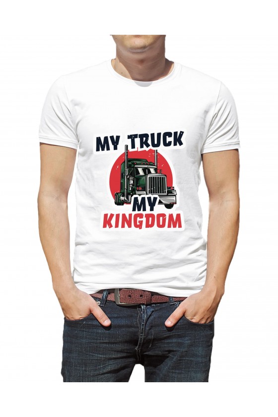 Trucker T-shirt illustration | My Truck, My Kingdom