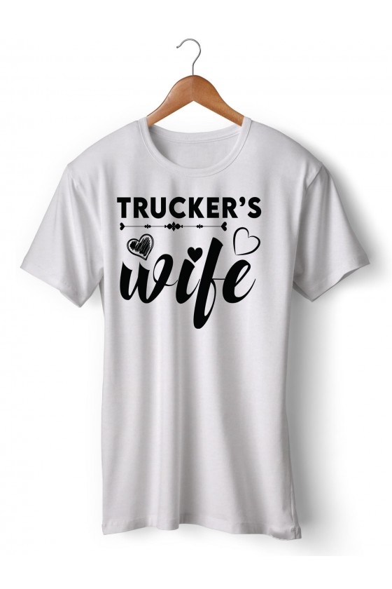 Trucker T-shirt illustration | Truckers Wife