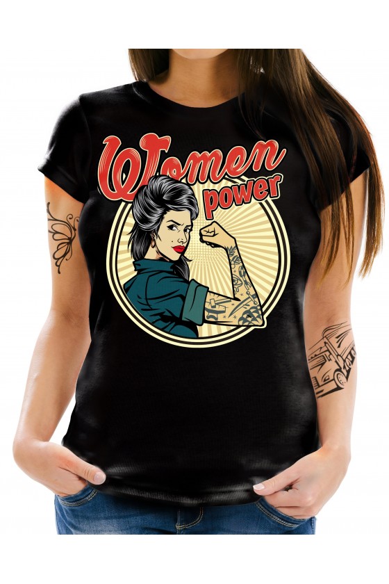 Camiseta Camionera ilustración | Women Power