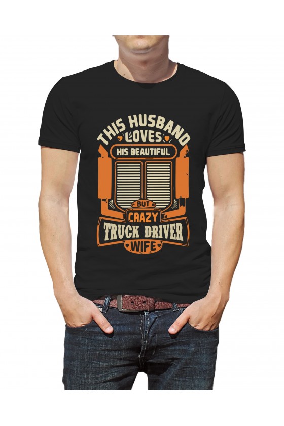 Trucker T-shirt illustration | This Husband
