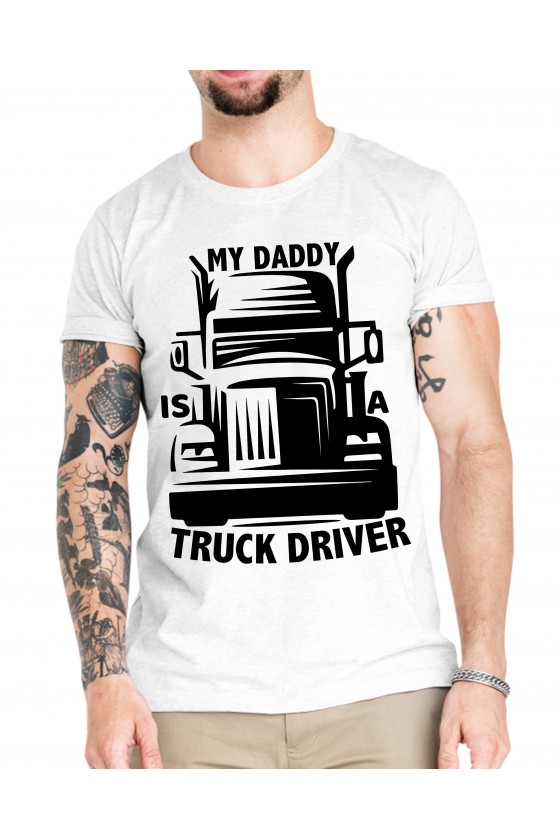 Camiseta Camionero ilustración | My Daddy is a Truck Driver