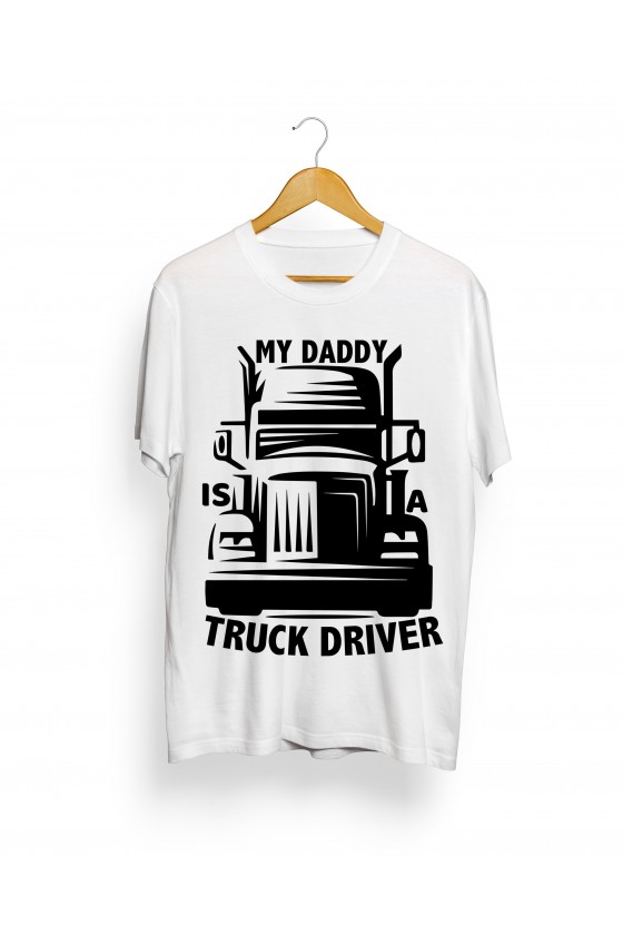 Trucker T-shirt illustration | My Daddy is a Truck Driver