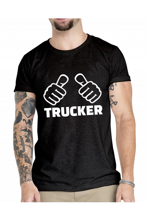 Trucker T-shirt illustration | OK Trucker