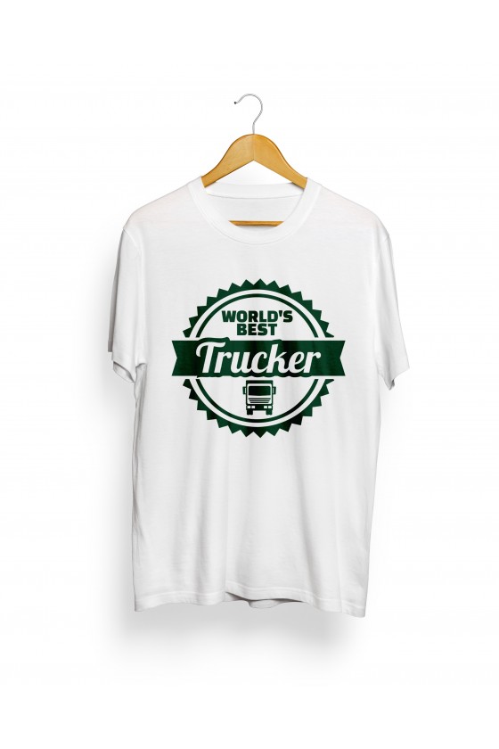 Trucker T-shirt illustration | World's Best Trucker